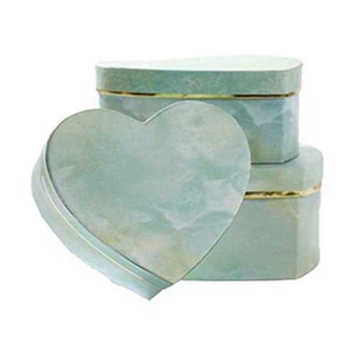 Klaisy 3 Stück herzförmige Schachteln Marmor Süßigkeiten Verpackung für Fall Behälter Schmuck Halskette Ringe dekorative Aufbewahrung für Hochzeit Klaisy 3 Stück herzförmige Schachteln Marmor Süßigkeiten Verpackung für Fall Behälter Schmuck Halskette Ringe dekorative Aufbewahrung für Hochzeit von Klaisy