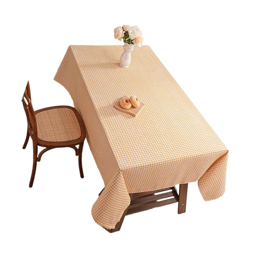 Klaisy Dekorative Gitter-Tischdecke, schnell trocknend, maschinenwaschbar, passend für die meisten Tische, Heimdekoration, Polyester-Tischdecke von Klaisy