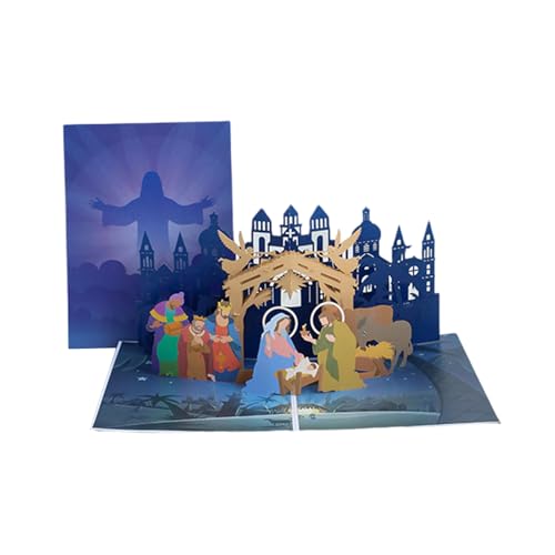Klaisy Elegantes Weihnachtsfest Thema Popup 3D Grußkarte Handgefertigtes Festival Geschenke Postkarte Mit Umschlag Festives Blessing Card von Klaisy