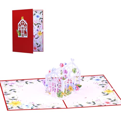 Klaisy Festival 3D Popup Grußkarte Schöne 3D Popup Flower Homes Grußkarte Zum Feiern Des Umzugs Oder Des Begrüßungsgeschenks Klaisy Festival 3D Popup Grußkarte Schöne 3D Popup Flower Homes Grußkarte Zum Feiern Des Umzugs Oder Des Begrüßungsgeschenks von Klaisy