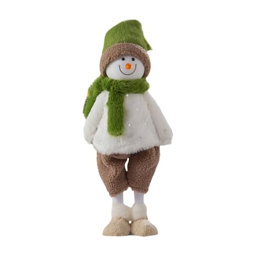 Klaisy Festliche Weihnachtsmann/Schneemann/Hirschfigur, stehende Puppen, Ornament, Party-Dekoration, handgefertigt, Fenster, Tischdekoration, Dekoration Klaisy Festliche Weihnachtsmann/Schneemann/Hirschfigur, stehende Puppen, Ornament, Party-Dekoration, handgefertigt, Fenster, Tischdekoration, Dekoration von Klaisy