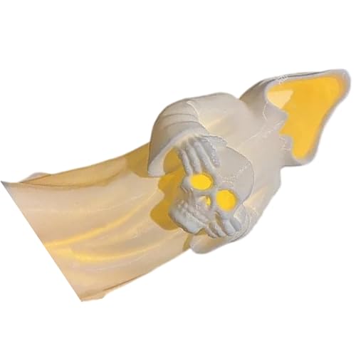 Klaisy Halloween-Geisterstatue, Schreibtisch-Dekoration für Kinderzimmer, Urlaub, Party, Tafelaufsätze, Innen- und Außenbereich, Desktop-Halloween-Dekoration von Klaisy