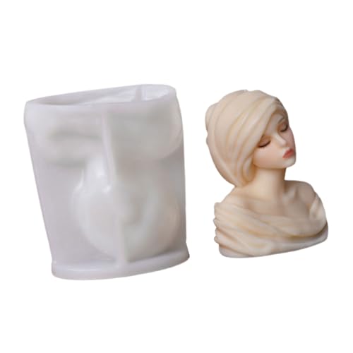 Klaisy Handgefertigte Silikonformen für Mädchen-Porträt, Ornamentformen, Gießformen für Zuhause, Tischdekorationen von Klaisy