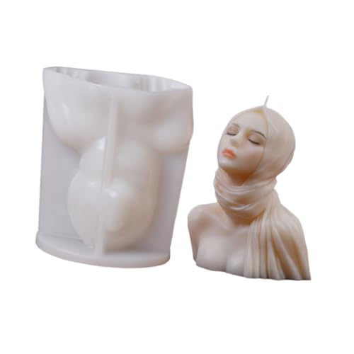 Klaisy Handgefertigte Silikonformen für Mädchen-Porträt, Ornamentformen, Gießformen für Zuhause, Tischdekorationen Klaisy Handgefertigte Silikonformen für Mädchen-Porträt, Ornamentformen, Gießformen für Zuhause, Tischdekorationen von Klaisy