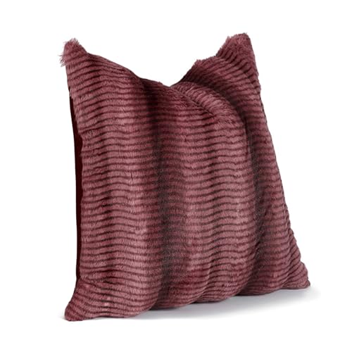 Klaisy Kissenbezug mit weicher Textur, 3 Größen zur Auswahl, hochwertiger Plüschstoff, langanhaltender Komfort, für den täglichen Gebrauch, Dekoration, Luxus-Kissenbezug Klaisy Kissenbezug mit weicher Textur, 3 Größen zur Auswahl, hochwertiger Plüschstoff, langanhaltender Komfort, für den täglichen Gebrauch, Dekoration, Luxus-Kissenbezug von Klaisy