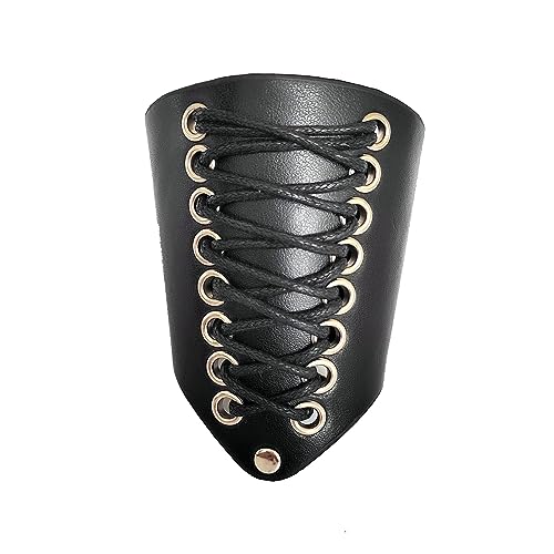 Klaisy Mittelalterlicher Handgelenkschutz Punk Mittelalter Cosplay Halloween für Mancho Männer zum Verkleiden auf Partys und Festlichkeiten Steampunk Armband von Klaisy