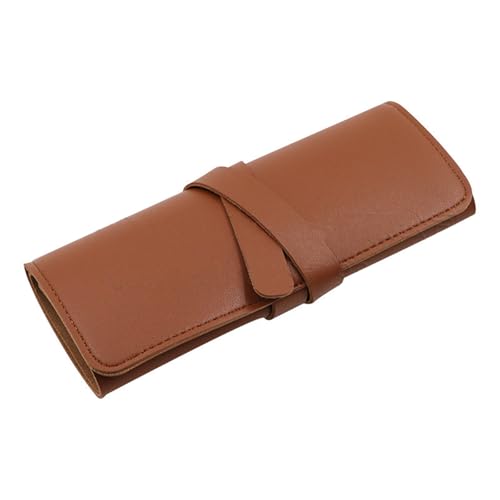 Klaisy Modische Reise-Schmuckrolle, robuste, faltbare Aufbewahrungsbox mit Reißverschluss, mehrere Taschen für Wohnaccessoires, stabile Schmuckschatulle Klaisy Modische Reise-Schmuckrolle, robuste, faltbare Aufbewahrungsbox mit Reißverschluss, mehrere Taschen für Wohnaccessoires, stabile Schmuckschatulle von Klaisy