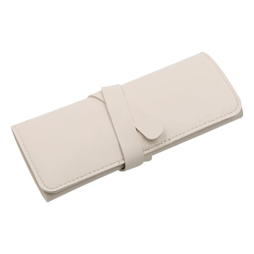 Klaisy Modische Reise-Schmuckrolle, robuste, faltbare Aufbewahrungsbox mit Reißverschluss, mehrere Taschen für Wohnaccessoires, stabile Schmuckschatulle Klaisy Modische Reise-Schmuckrolle, robuste, faltbare Aufbewahrungsbox mit Reißverschluss, mehrere Taschen für Wohnaccessoires, stabile Schmuckschatulle von Klaisy