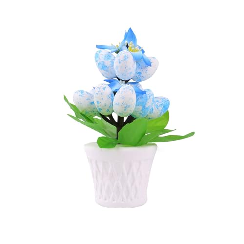 Klaisy Ostereier-Baum, Topfpflanze, Dekoration, Festival, Schreibtisch, Bonsais, dekorative Tischdekoration, für Zuhause oder Büro Klaisy Ostereier-Baum, Topfpflanze, Dekoration, Festival, Schreibtisch, Bonsais, dekorative Tischdekoration, für Zuhause oder Büro von Klaisy
