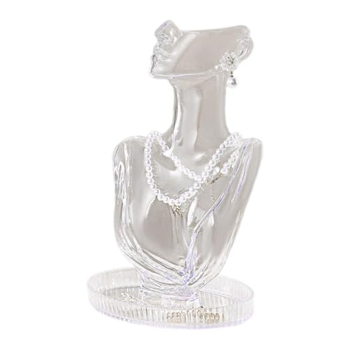 Klaisy Schaufensterpuppe Geformte Halskette Elegante Ohrringe Und Ringe Schmuck Veranstalter Ausstellungsstand Für Schmuck Und Anhänger Halskette Ohrringhalter Klaisy Schaufensterpuppe Geformte Halskette Elegante Ohrringe Und Ringe Schmuck Veranstalter Ausstellungsstand Für Schmuck Und Anhänger Halskette Ohrringhalter von Klaisy