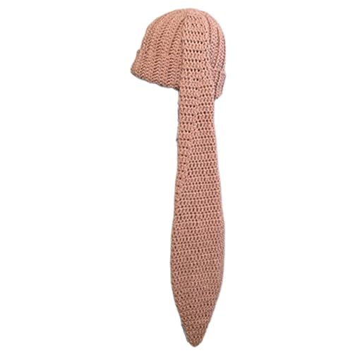 Klaisy Übergroßer Hut für Neujahr, Winter, Party, Dekoration, festliche Bühnenshows, lange Ohren, übergroße Hüte, Kopfschmuck, gestricktes Stirnband für Mädchen von Klaisy