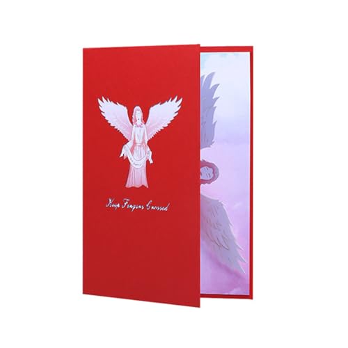 Kreative Faltbare Geschenke Postkarte Religiöse Themenkarte Mit Umschlag Handgefertigtes Festival Grußkarte Für Freund von Klaisy