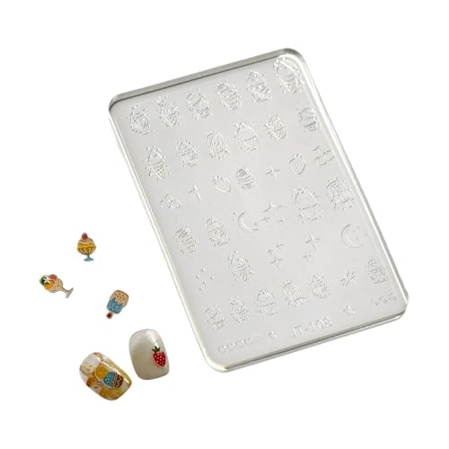 Künstlerische Eiscremeformeharzform Für Nägel Kunst 40G Leichtes Handwerk Zubehör Kristallnägel Ornament Form Nägelkunstformen von Klaisy