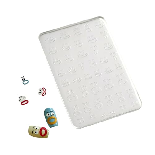 Künstlerische Eiscremeformeharzform Für Nägel Kunst 40G Leichtes Handwerk Zubehör Kristallnägel Ornament Form Nägelkunstformen von Klaisy