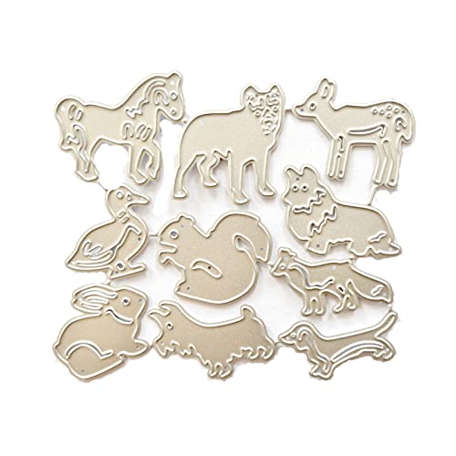 Metall-Stanzformen, Tiere, Schablonen, Stanzschablone für Scrapbooking, Album, Papier, Karten, Prägung Metall-Stanzformen, Tiere, Schablonen, Stanzschablone für Scrapbooking, Album, Papier, Karten, Prägung von Klaisy