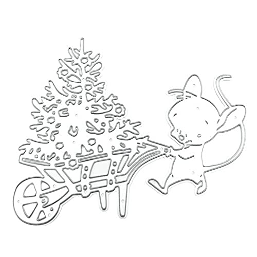 Metall-Stanzformen, Weihnachtsbaum-Stanzschablonen, Schablonen für Scrapbooking, Alben, Papierkarten, Prägung Metall-Stanzformen, Weihnachtsbaum-Stanzschablonen, Schablonen für Scrapbooking, Alben, Papierkarten, Prägung von Klaisy