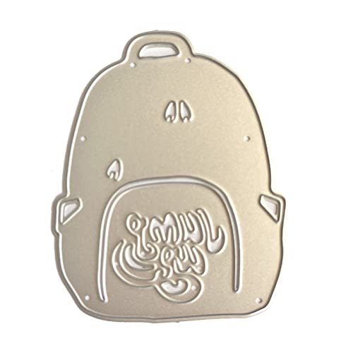 Metall-Stanzschablone für Schulranzen, Bastelarbeiten, Karbonstahl, Prägeschablone, Scrapbooking, für Karten, Stanzformen Metall-Stanzschablone für Schulranzen, Bastelarbeiten, Karbonstahl, Prägeschablone, Scrapbooking, für Karten, Stanzformen von Klaisy