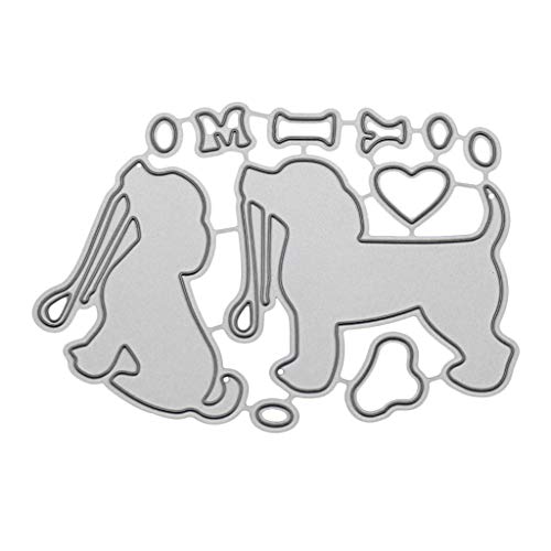 Niedlicher Hund Metall Schneiden Stirbt Schablone Scrapbooking Album Stamp Paper Card Embo Niedlicher Hund Metall Schneiden Stirbt Schablone Scrapbooking Album Stamp Paper Card Embo von Klaisy