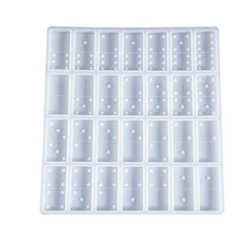 Professionelle Formen für Harzguss, flexibel, antihaftbeschichtet, handgefertigt, Silikon, Dominosteinform, 28 Mulden, Silikonformen für Harz, große Kristalle, Epoxidharz, Werkzeuge Professionelle Formen für Harzguss, flexibel, antihaftbeschichtet, handgefertigt, Silikon, Dominosteinform, 28 Mulden, Silikonformen für Harz, große Kristalle, Epoxidharz, Werkzeuge von Klaisy