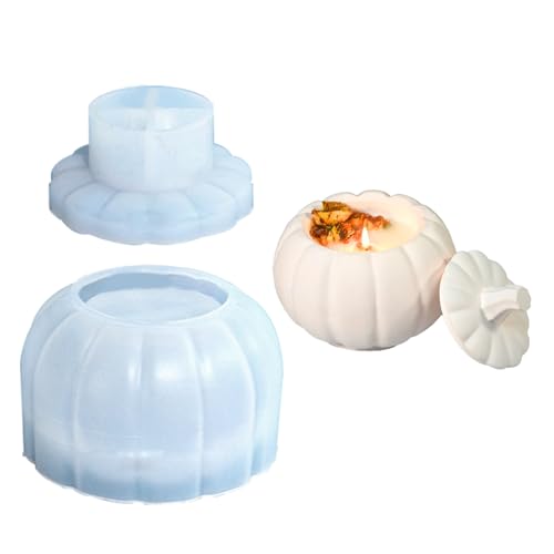 Schmuckschachtel Silikonformen Kürbisablagerung Boxen Duft Kerzenformen Handgefertigte Epoxidharzformen Für Halloween Schmuckschachtel Silikonformen Kürbisablagerung Boxen Duft Kerzenformen Handgefertigte Epoxidharzformen Für Halloween von Klaisy