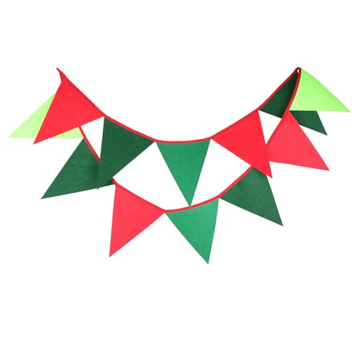 Schöne Wimpernbanner Flagge Für Fensterwand Perfekt Für Weihnachtspartys Hängen Zelt Ornament 10 Fuß Eröffnungsfeier Pennant Flags von Klaisy
