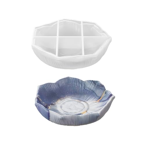 Silikonform in Blumenform, Epoxidharz für einzigartige, dekorative und funktionale Tablett, Schmuck, Silikonharz, Schalenform Silikonform in Blumenform, Epoxidharz für einzigartige, dekorative und funktionale Tablett, Schmuck, Silikonharz, Schalenform von Klaisy