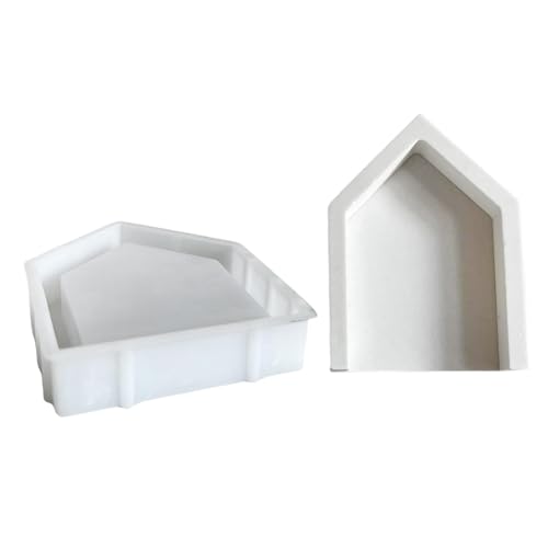 Silikonformen in Hasen-Blumenhausform zur Herstellung von Epoxidharz-Silikonformen für Zuhause, Party-Dekoration von Klaisy
