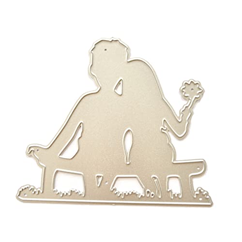 Stanzschablone für Paare, aus Karbonstahl, Prägeschablone, Scrapbooking, für Karten, Stanzformen, Dekorationen Stanzschablone für Paare, aus Karbonstahl, Prägeschablone, Scrapbooking, für Karten, Stanzformen, Dekorationen von Klaisy