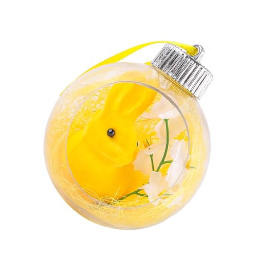 Transparenter Acryl-Anhänger, Hasen, hängende Ornament, Frühlingsdekoration für Party, Tischdekoration, Heimdekoration Transparenter Acryl-Anhänger, Hasen, hängende Ornament, Frühlingsdekoration für Party, Tischdekoration, Heimdekoration von Klaisy