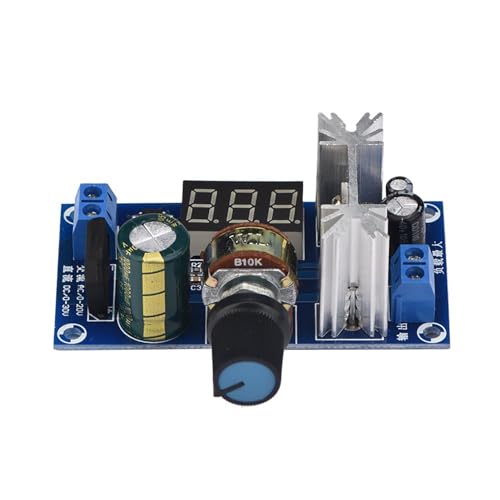KLANATA Variable Spannungsregler LM317 Netztielversorgungsboard einstellbare digitale Spannungsanzeige KLANATA Variable Spannungsregler LM317 Netztielversorgungsboard einstellbare digitale Spannungsanzeige von Klanata