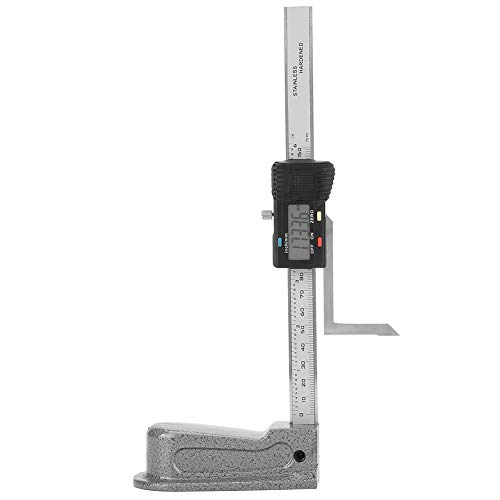 Klanata 0–150 mm digitaler Höhenmessschieber, Messschieber-Messwerkzeug mit Edelstahlbasis, Höhen- und Tiefenmessschieber Klanata 0–150 mm digitaler Höhenmessschieber, Messschieber-Messwerkzeug mit Edelstahlbasis, Höhen- und Tiefenmessschieber von Klanata