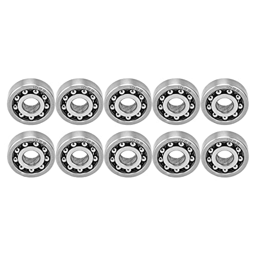 Klanata 10PCS selbst ausrichten des Lager 1029 radiales Kugellager zweireihiges Stahlkugellager-Kissen block lager für Industrie maschinen von Klanata