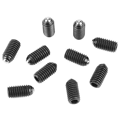 Klanata 10pcs kugel klopfer m6 m6 scheißgewinde hex höhle federkroselkohlenstoff stahl (M6*16 (10pcs)) von Klanata