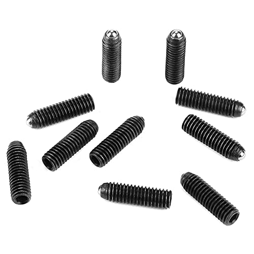 Klanata 10pcs kugel klopfer m6 m6 scheißgewinde hex höhle federkroselkohlenstoff stahl (M6*20 (10pcs)) von Klanata