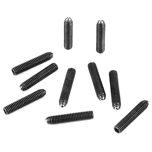 Klanata 10pcs kugel klopfer m6 m6 scheißgewinde hex höhle federkroselkohlenstoff stahl (M6*30 (10pcs)) von Klanata