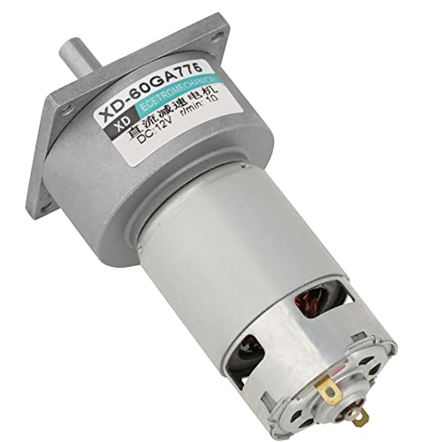 Klanata DC12V/24 V 35W Mini DC Gear Motorverschiebung Einstellbarer großer Motor CW CCW Drehung DIY Robotik, Automatisierungsprojekte Hobbyisten, Ingenieure (12V10 Rabatt) von Klanata