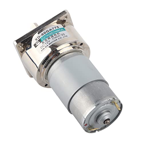 Klanata DC12V/24 V 35W Mini DC Gear Motorverschiebung Einstellbarer großer Motor CW CCW Drehung DIY Robotik, Automatisierungsprojekte Hobbyisten, Ingenieure (12V30 Rabatt) von Klanata