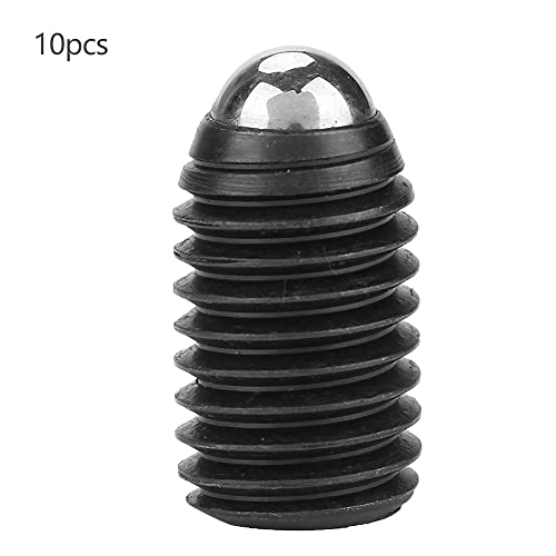 Klanata Federkloper Set Schraubengewindekugelkugel Sechskant Kohlenstoffstahl für mechanische Geräte (M12*20 (10pcs)) von Klanata