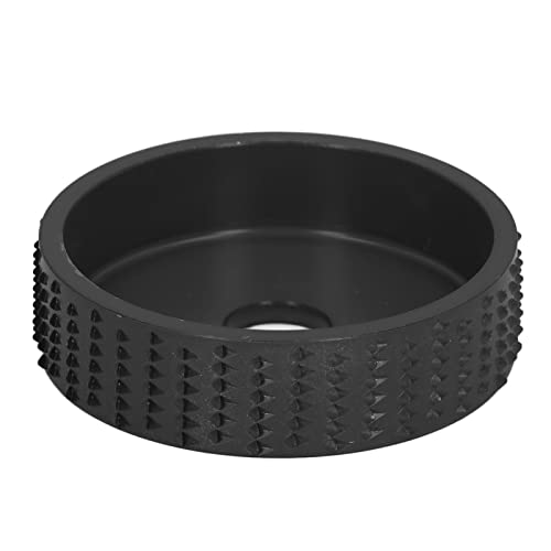 Klanata Holzschnitzscheibe - Wolfram -Stahlholzschleif- und Formscheiben - Holzbearbeitungswinkel - - 75 -mm -Schleiferwerkzeug zum Schnitzen und Schleifen - Holzarbeiter & DIY (Schwarz) von Klanata