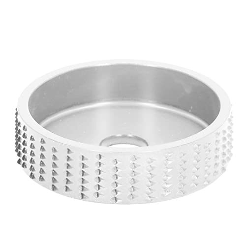 Klanata Holzschnitzscheibe - Wolfram -Stahlholzschleif- und Formscheiben - Holzbearbeitungswinkel - - 75 -mm -Schleiferwerkzeug zum Schnitzen und Schleifen - Holzarbeiter & DIY (Silber) von Klanata