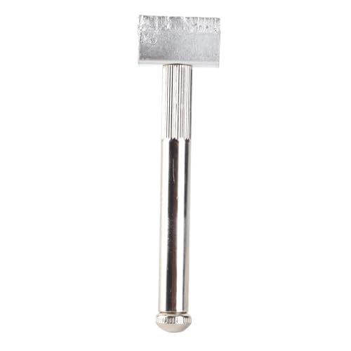 Klanata Schleifscheiben-Abrichter, handgeführtes T-förmiges Werkzeug zum Abrichten und Entgraten, 5 mm, Silber, Schleifzubehör von Klanata