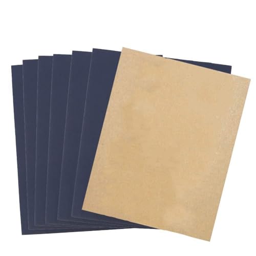 Klanata Wet Dry -Sandpapier, 100pcs P800 Körnig Nasses Trockenschleifpapier Sortiment, Mahlen von Polierschleibei -Schleifpapier Set 9.1 11in, für Holzmetallautomotive Klanata Wet Dry -Sandpapier, 100pcs P800 Körnig Nasses Trockenschleifpapier Sortiment, Mahlen von Polierschleibei -Schleifpapier Set 9.1 11in, für Holzmetallautomotive von Klanata