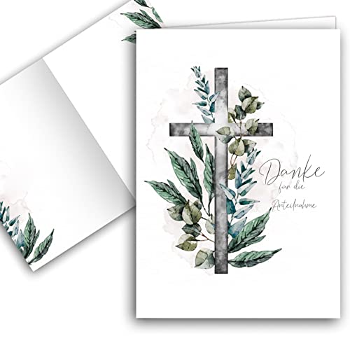 10 Danksagungskarten Trauer mit Umschlag Dankeskarte Klappkarten Trauerkarten Danksagungskarte Kondolenzkarten Danke Beerdigung Anteilnahme Kondolenzkarte stilvoll kreuz Aquarell zart 10 Danksagungskarten Trauer mit Umschlag Dankeskarte Klappkarten Trauerkarten Danksagungskarte Kondolenzkarten Danke Beerdigung Anteilnahme Kondolenzkarte stilvoll kreuz Aquarell zart von E&G Klasse