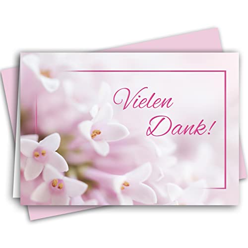 10x Danksagungskarten mit Umschlag kleine Blumen Rosa Lila Danke Dankeskarte Klappkarten Dankeschön Hochzeit Feier Jubiläum Feude Trauer Trauerkarten Danksagungskarte Anteilnahme Geschäftlich Taufe 10x Danksagungskarten mit Umschlag kleine Blumen Rosa Lila Danke Dankeskarte Klappkarten Dankeschön Hochzeit Feier Jubiläum Feude Trauer Trauerkarten Danksagungskarte Anteilnahme Geschäftlich Taufe von Klasse