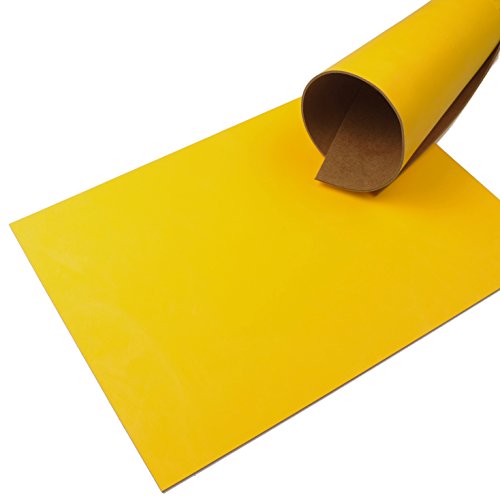 Klassen Leder AIX Rindsleder 2,2 mm Dick Gelb Pull-Up Nr. 78 (297 x 420 mm, 1 x A3) von Klassen Leder AIX
