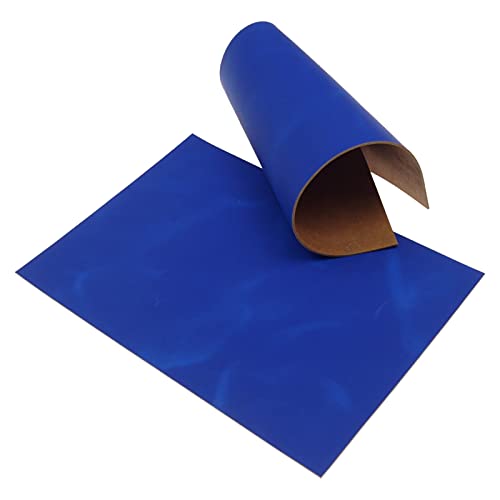Klassen Leder AIX Rindsleder 2,3 mm Dick Blau Pull-Up Design Nr. 34 (297 x 420 mm, 1 x A3) von Klassen Leder AIX