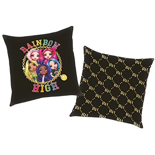 Herding Beauty | Rainbow High | 40 x 40 cm | Kinder Deko-Kissen | Wende-Motiv von Herding