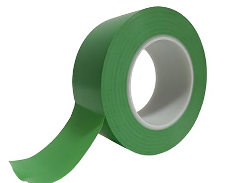 PVC Klebeband Einseitiges Klebeband Isolierband 50mm x 55m grün von Klebaa