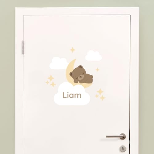 Klebekerlchen - Tür-Sticker für dein Kinderzimmer - Bärenbaby von Klebekerlchen
