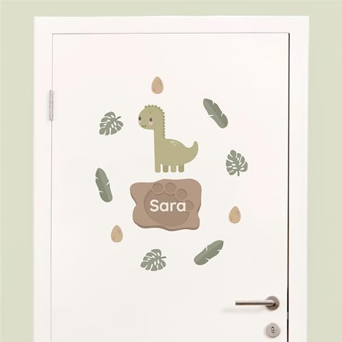 Klebekerlchen - Tür-Sticker für dein Kinderzimmer - Brachiosaurus von Klebekerlchen